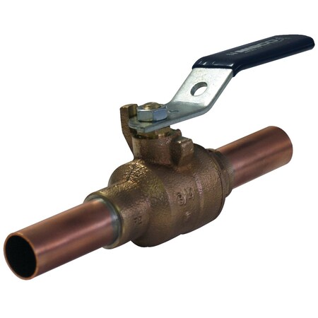 Nibco Ps58570 1 Ball Valve With 2-Inch Copper Stub Ends NR8400A
