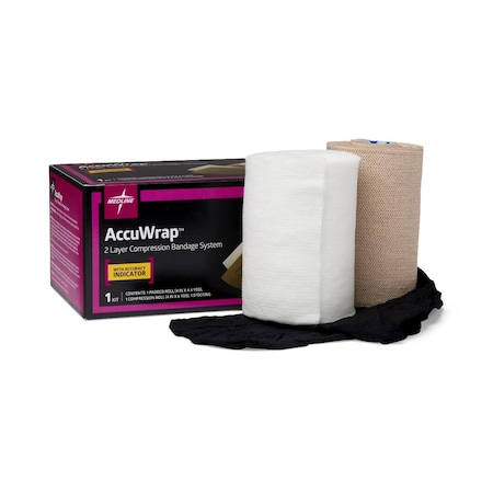 Medline AccuWrap 2-Layer Compression Bandage System MSC7800H