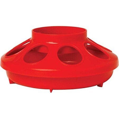 Miller Mfg 806 RED FEEDER BASE QT 806RED