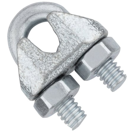 National Hardware Cable Clamp, Zinc, 3/16 in Bundle Dia., 1 in L N889-014