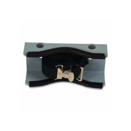 Justrite Gas Cylinder Storage Bracket, Wall Mount, 1 cylinder, Steel 400-35250