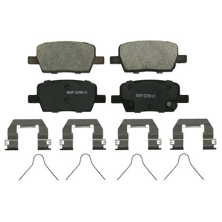 Wagner Brake QuickStop Rear Disc Brake Pad Set Ceramic,  ZD1914