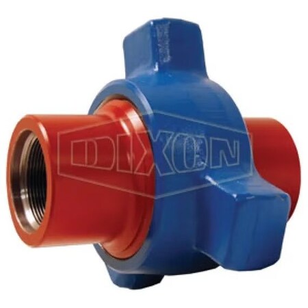Dixon 1502 Hammer Union, 2 in Nominal, Butt Welded End Style, Forged Steel HU1502200BW