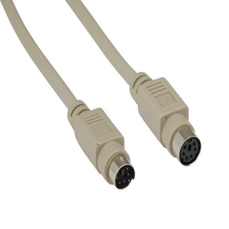 Sanoxy 50ft Mini-DIN6 M/F PS/2 Keyboard/Mouse Extension Cable SNX-CBL-LDR-MD101-0250