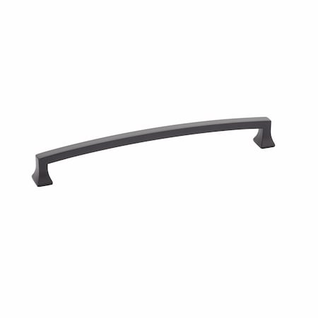 Schaub 8in Center to Center Menlo Park Arched Cabinet Pull Matte Black Finish 540-MB