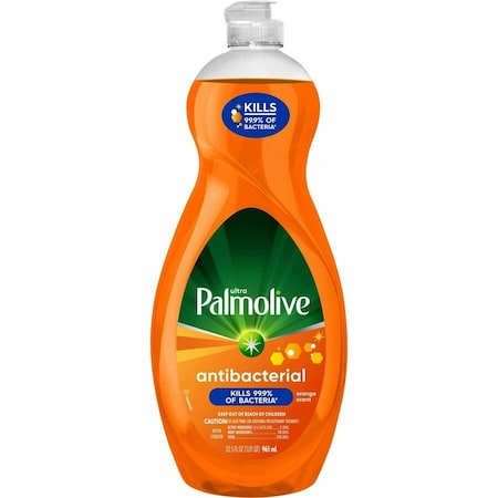 Palmolive Antibacterial Ultra Dish Soap, Concentrate, 35.2 fl oz (1.1 quart), pH Balanced, Residue-free, 9PK US04274A