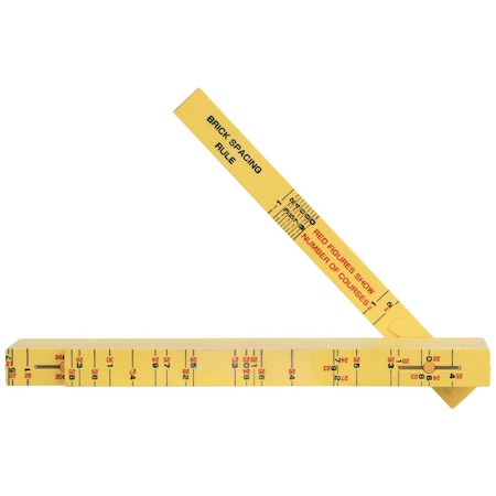Klein Tools Frp Fldg Ruler, Outside Reading, Br. Scale 91163B