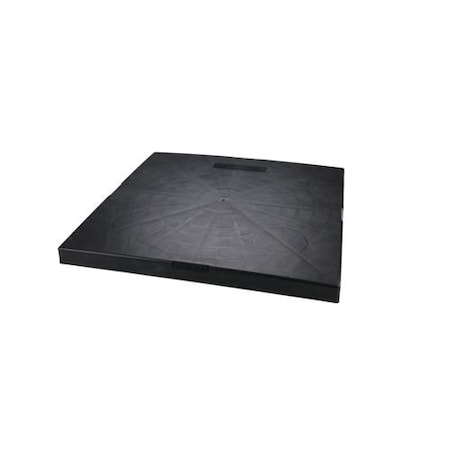Diversitech Mounting Pad, Square, 1.4 lb, 30 in L, Blk EP3030-2