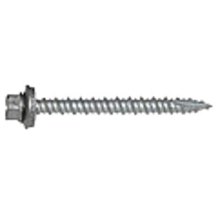 Itw Buildex Self-Drilling Screw, #14 x 1-1/2 in, Climaseal Steel Flange Hex Head External Hex Drive, 250 PK 1526053