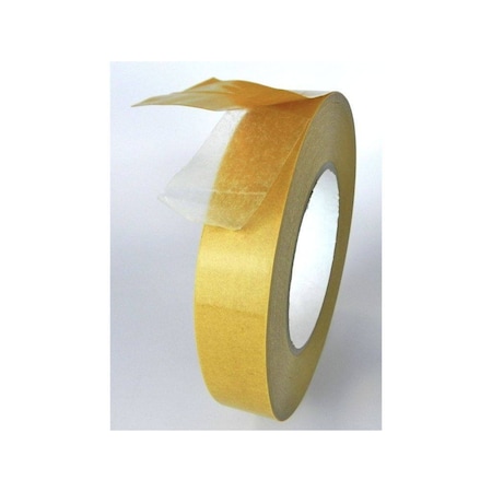 Wod Tape DCPVC78 Double Sided PVC Tape Aggressive Adhesive to Bond on All Materials Clear: 39.4 in. x 60 yds WOD DCPVC78-39400-LOG-60-CLE
