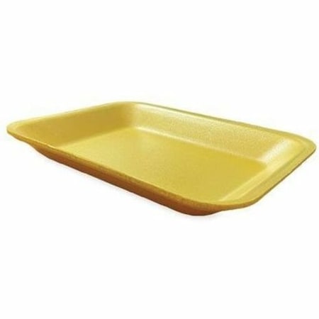 Gen Meat Trays, No 8P, 10.8 x 8.82 x 1.5, Yellow, 200PK 8PYEL