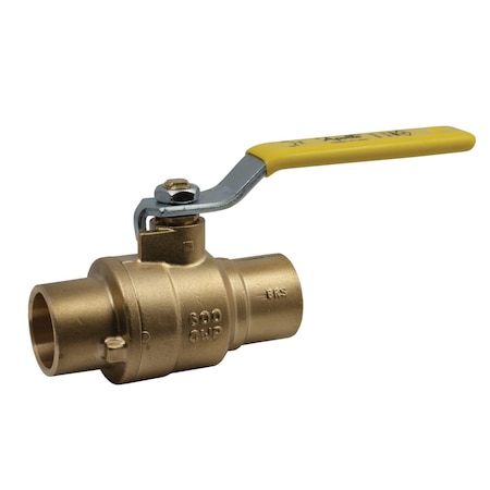 Apollo Valves Manual 2-Way Ball Valve, Sweat, Brass 77F20501