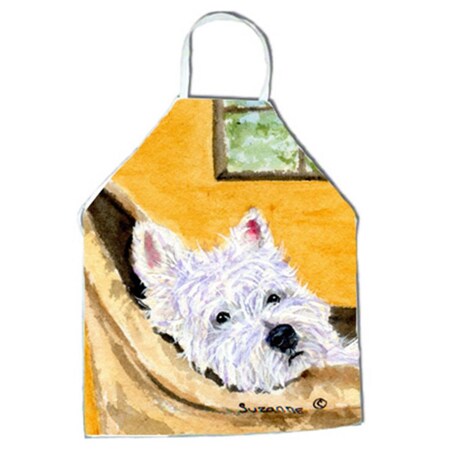 Carolines Treasures Westie Apron - 27 x 31 in. SS8785APRON