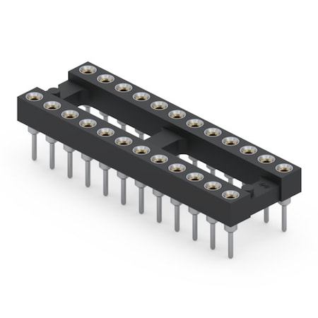 Mill-Max Decoupling Capacitor Dip Sockets-110-93-324-41-001000 110-93-324-41-001000