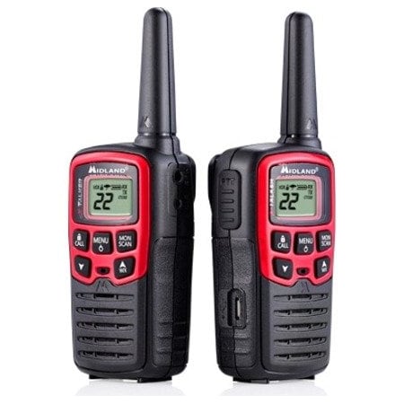 Midland Radio Portable Two Way Radio, 0.5W, 26 mi., 8 hr. T31VP