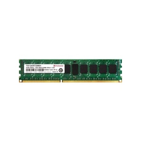 Transcend Information 4GB DDR3L 1600 ECC REGISTERED-DIMM LOW VOLTAGE 1.35V 1RX8 240PIN TS512MKR72W6H