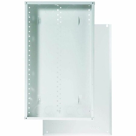 On-Q 28 inch Screw-On Cover Metal Enclosure - White EN2800