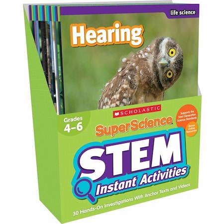 Scholastic SuperScience STEM Instant Activities, Grades 4-6, 30 ct 1338099019