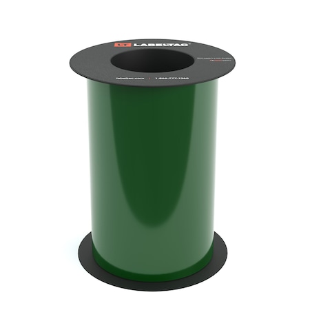 Labeltac Label Supply 8in x 75ft, Dark Green LT816-C