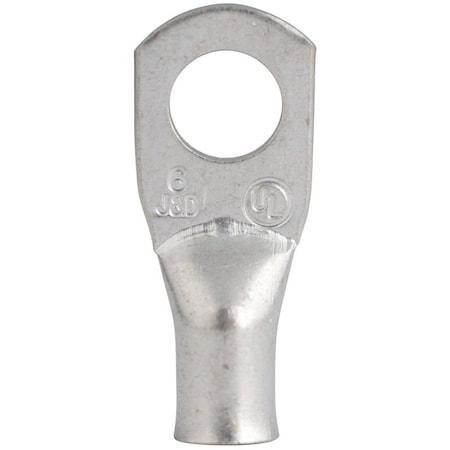 Gardner Bender Compression Lug, 6 AWG Wire, 516 in Stud, Copper Contact, Silver AML-201