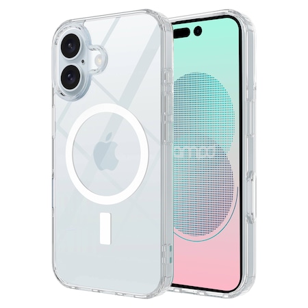 Ampd TPU/ACRYLIC CASES AA-IPH16-MAG-CRYSTALCLR