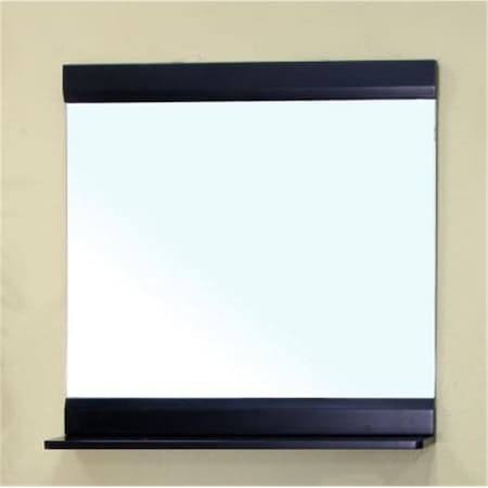 Comfortcorrect Solid Wood Frame Mirror - Black - 31.5x4x45.5 CO2797671