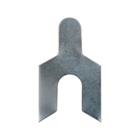 Auveco Shim 1/32in Thick 1 1/2in x 2 1/2in with 9/16in Slot, 50PK 5096