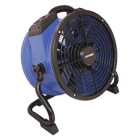 Xpower Axial Blower, Blue, ABS, 19-3/8 in H X-35AR