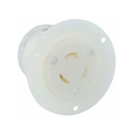Leviton Industrial Grade Flanged Outlet 20 Amp, 125 Volt 2316