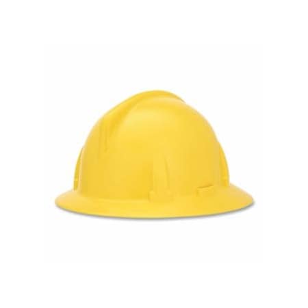 Msa Safety Topgard Protective Caps & Hats, Fas-Trac Ratchet, Hat, Yellow 454-475387