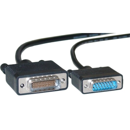 Cable Wholesale Cisco Compatible Serial Cable, HD60 Male to DB15 Male, Equivalent to CAB-X21MT-6, 6 foot 10CO-01106
