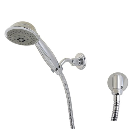 Kingston Brass Multi-Function Hand Shower Kit, Polished Chrome KX2521BE