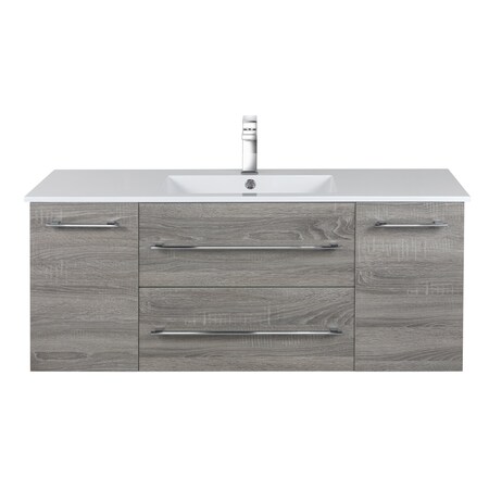 Cutler 48 in Kato Wall Hung Vanity DORATO w/top FV-DORATO48