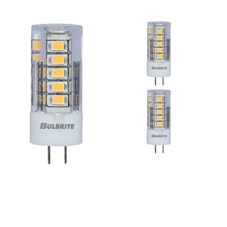 Bulbrite 30-Watt Equivalent JC Non-Dimmable Bi-Pin (G4) LED Light Bulb Warm White Light, 2PK 861522