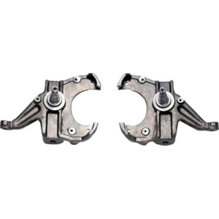 Whole-In-One 1.25 in. Rotor Lowering Spindles for 1973-1987 Chevy CK Pickup WH3632011