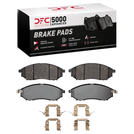 Dfc 5000 Advanced Disc Brake Pad Set,  1551-0888-01