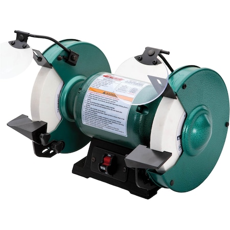 Grizzly 8" Slow-Speed Bench Grinder 1/2 HP T28523
