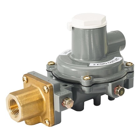 Fisher Lpg Pressure Regulator, 2 psi R232E-HBH