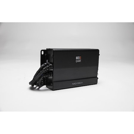 Mb Quart Marine Grade compact Four Channel, 320 watt Powersports amplifier NA23204