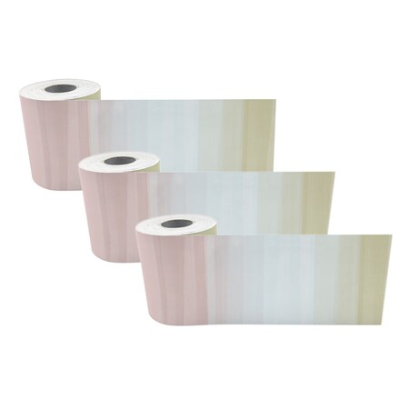 Teacher Created Resources Cool Tones Straight Rolled Border Trim, 50 Feet, 3PK TCR9169