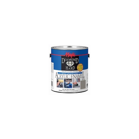 True Value Diamondhard Anti-Rust Acrylic Paint, High Gloss Navy Gray, Gallon 8-1510-1