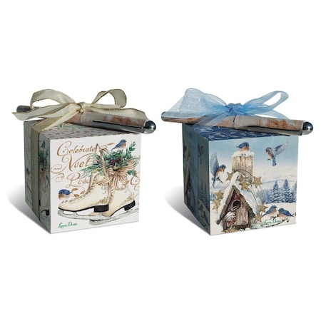 Surprise Snow Bird 2 Paper Block Pen Sets SU1372432