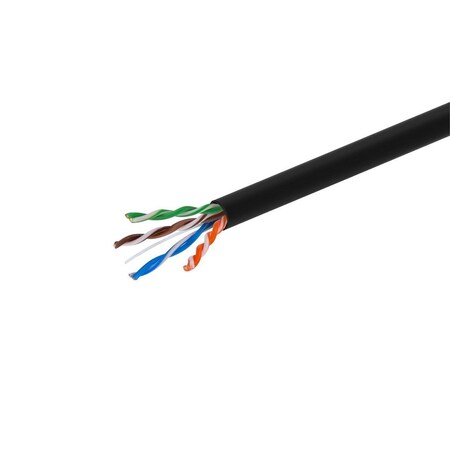 Monoprice Cat5e Ethernet Bulk Cable - Solid_ 350MHz_ UTP_ CMR_ Riser Rated_ Pure 12756