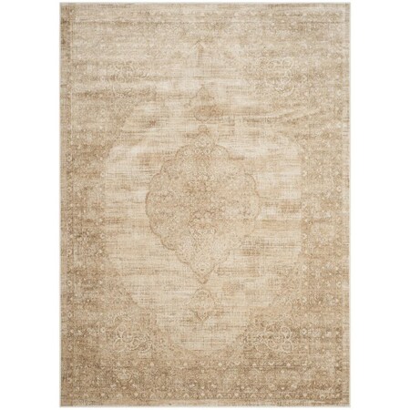 Safavieh Vintage Power Loomed Rectangle Area RugCreme 6 ft.7 in. x 9 ft.2 in. VTG138-3440-6