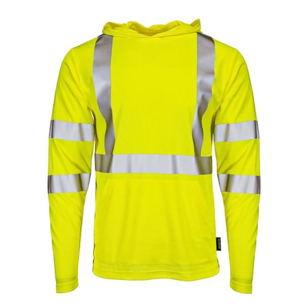 Dome75 DYNAMIC Series Class 3 Viz-Dri Hooded T-Shirt XL DSH1431