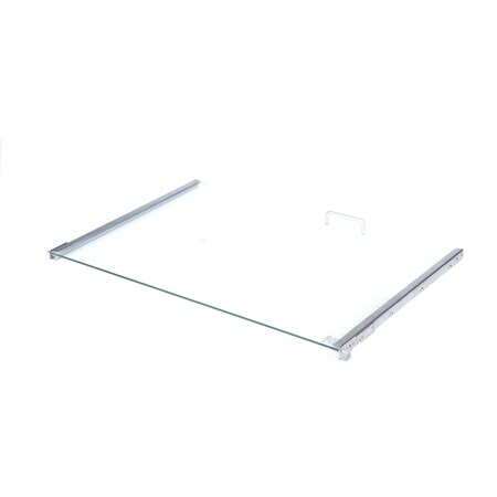 Sandenvendo Sevice Door Assembly, Glass, Left, HFDHC 1262297-CSP