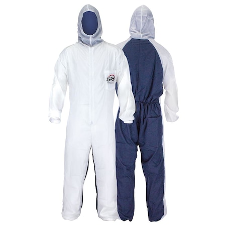 Sas Safety Moonsuit Coverall, Nylon, 3XL 6940