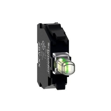 Square D Harmony XB4/XB5 White Light Block, 110-120V LED ZBVG1