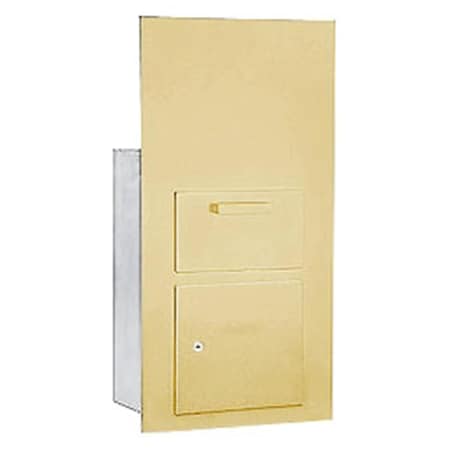 Patioplus 7 Door High 4B+ Mailbox Units in Sandstone - Front Loading with 2 Keys PA959899