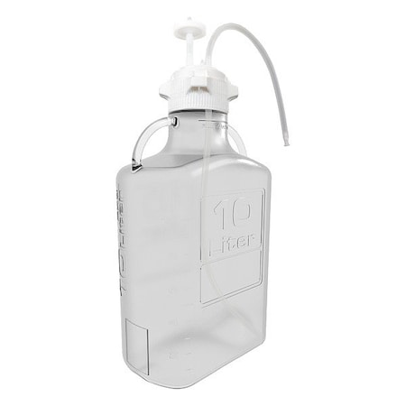 Zoro Select Carboy, Polycarbonate, 608 mm H, Colorless 158-2111-OEM